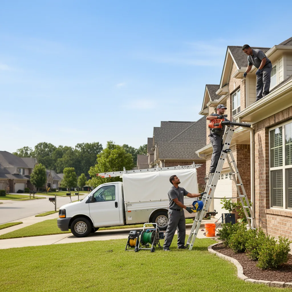 Home Gutter Service in Bruceville, IN near me